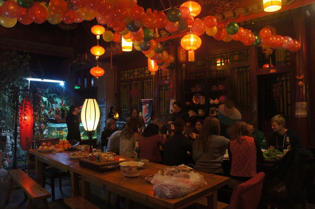 Red Lantern House Albergue Pekín Exterior foto